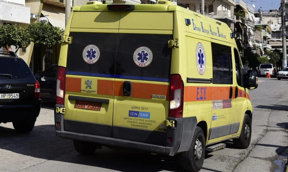 Ηράκλειο: Μοτοσικλέτα εξετράπη της πορείας της για άγνωστο λόγο